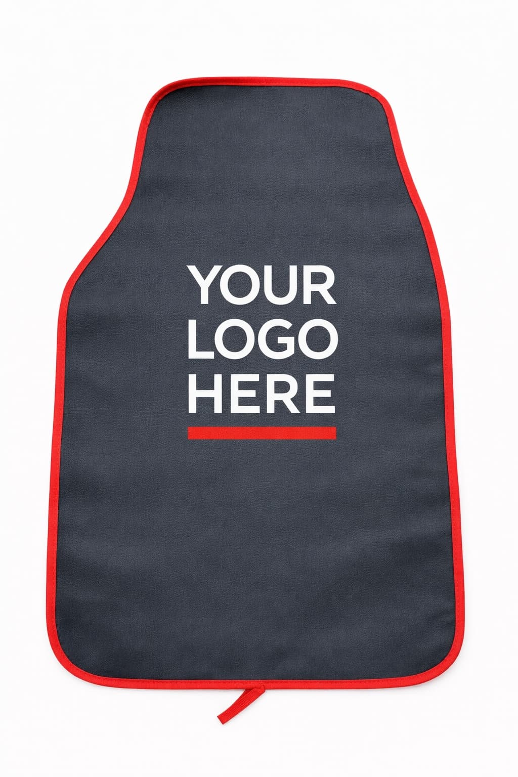 Artificial leather floor mat protector with logo printing