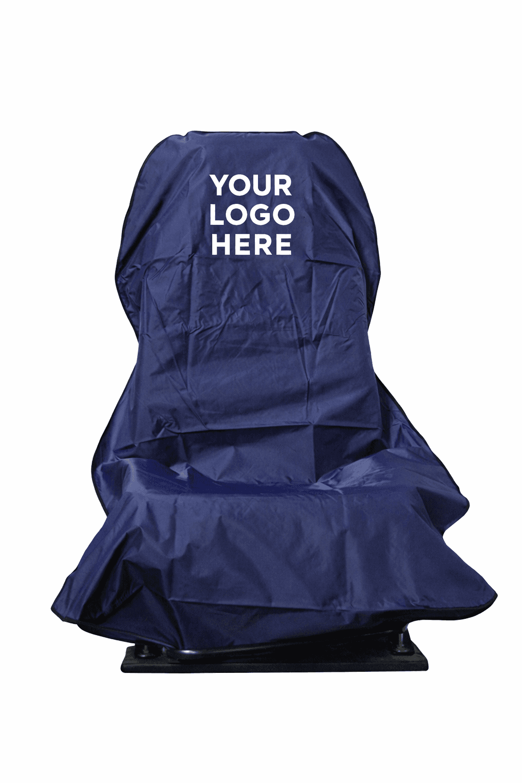 Blue reusable seat cover